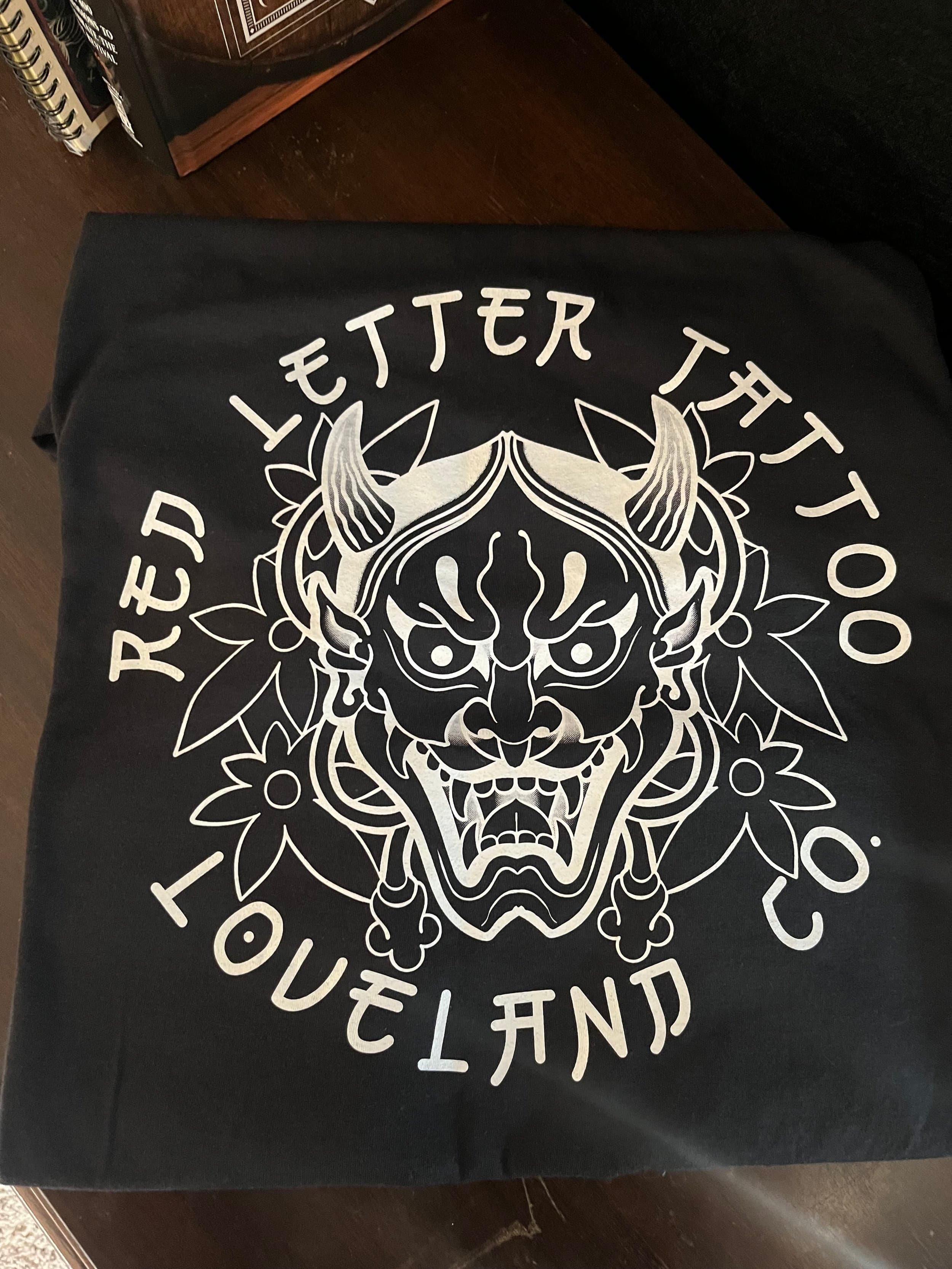 Oni Mask hoodie front design